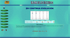 Desktop Screenshot of elbauldelosrecuerdos.com